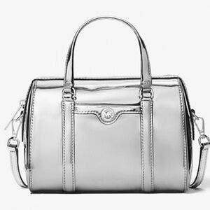 Michael Kors Silver Crossbody Bag